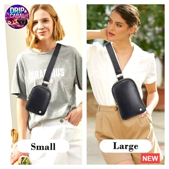 Small Anti Theft Crossbody Bag with RFID Blocking, Faux Leather display picture 1